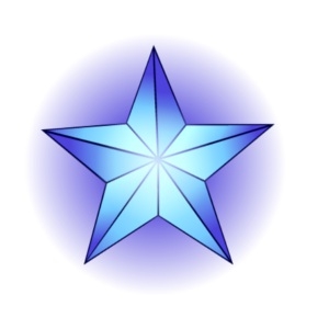 Blue Star Lantern